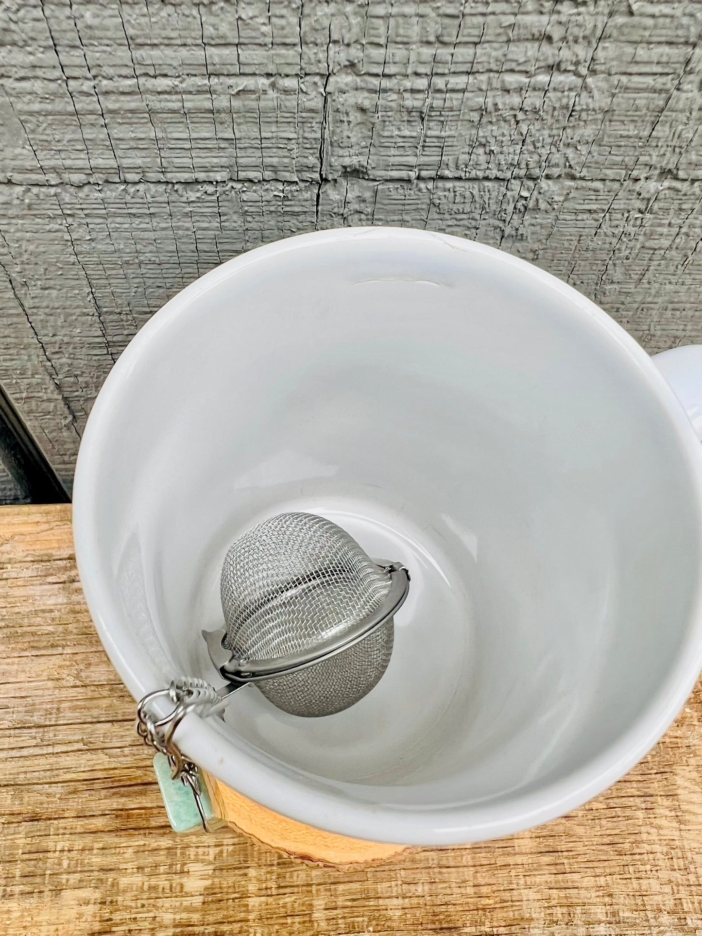 Tea Infuser with Gemstone