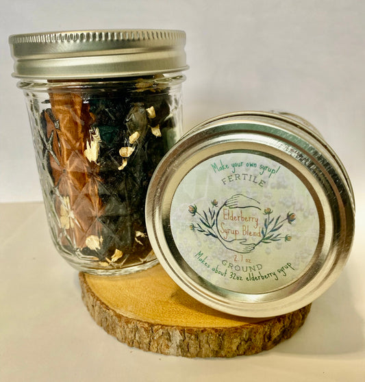 Make your Own Elderberry Syrup Blend