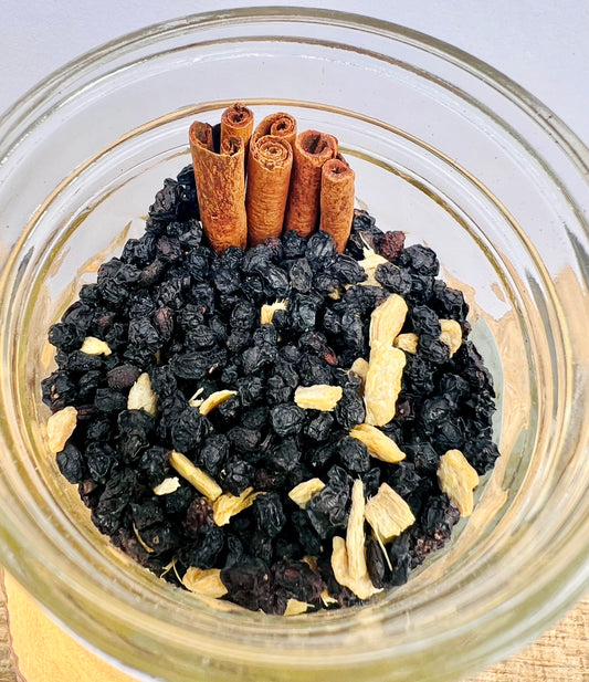 Make your Own Elderberry Syrup Blend