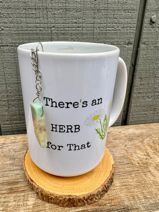 Tea Infuser with Gemstone
